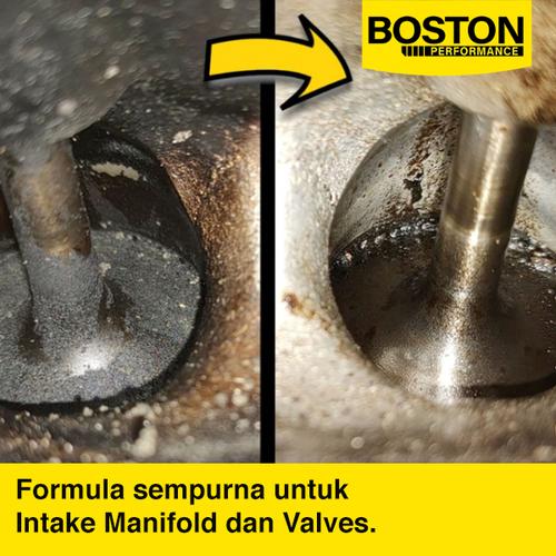 Carbon Cleaner Foam BOSTON Performance 250ml Pembersih Ruang Bakar