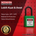 LOTO Padlock GRN Equivalent Masterlock 406GRN Model Master Lock 406GRN