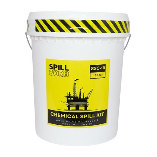 Penyerap Cairan Kimia 3 Gallon Chemical Spill Kit 10 Liter Spill Kit Chemical Spill Sorb