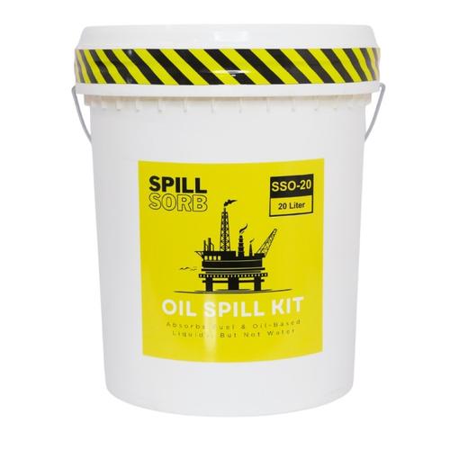 Penyerap Cairan Minyak 5 Gallon Oil Spill Kit Spill Sorb 20 Liter Spill Kit Oil