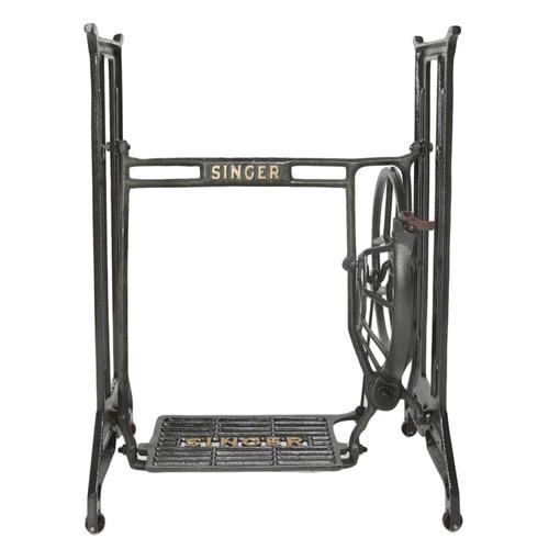 Kaki Enjot - Kaki Kayuh Manual - Kaki Treadle Stand Mesin Jahit SINGER