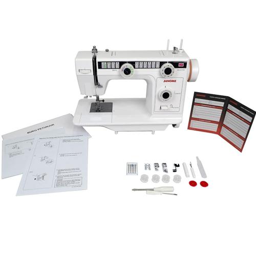 PROMO!! JANOME NS 385 Mesin Jahit Semi Portable - BODY FULL BESI
