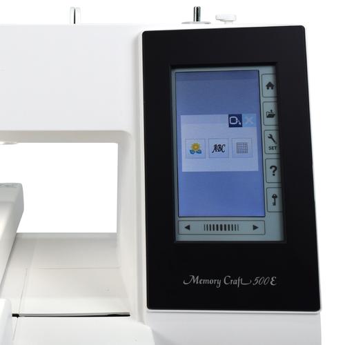 Mesin Bodir Komputer JANOME Memory Craft 500E - MC 500E (Portable)