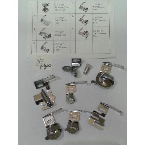 Sepatu Binder and Hemmer Set Mesin Jahit Portable/Multifungsi