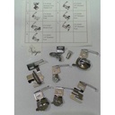 Sepatu Binder and Hemmer Set Mesin Jahit Portable/Multifungsi