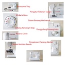 Mesin Jahit SINGER 8280-XT Portable Multifungsi