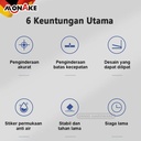 MONAKE Timbangan Duduk Digital Kapasitas 150kg/300kg Sisik komputasi digital Electrik Platform Scele Sayur, Timbangan barang MKG - 150KG