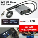 【Indonesia】DH30 Spot Welder Nikel Portable 5000mAH Lipo OLED Weld Las Titik 0.15mm Nickel Baterai Battery 18650 Logam - DH30