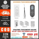 【produk promosi】Digital Handheld Meter HW-300S Coating Thickness Gauge Car Paint 0.01mm - HW-300S