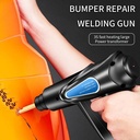 【Kota Tangerang】  Plastic Welding Gun Handheld Alat Las Plastik Cepat Pemanasan LED Lampu Pengelasan (Bahan Tembaga Warna Hitam Ukuran 24cm x 16cm)