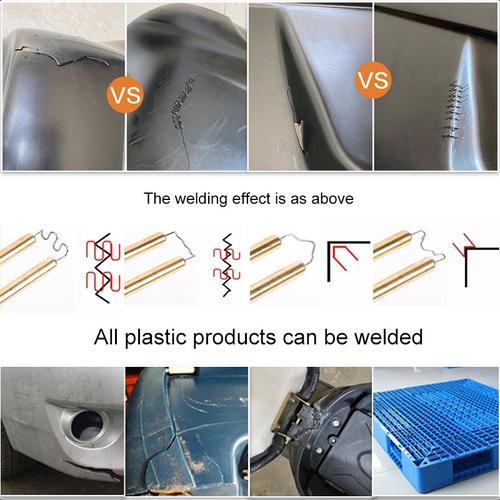 【produk promosi】EVE Bumper Repair Machine Alat Las Plastik Perbaikan Bumper Mobil (Hitam)