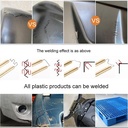 【produk promosi】EVE Bumper Repair Machine Alat Las Plastik Perbaikan Bumper Mobil (Hitam)