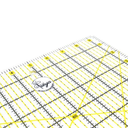 Penggaris Quilting Persegi 9,5 inci - Square Quilting Ruler 9-1/2"