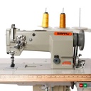 SIMARU SM-20618 Mesin Jahit Kulit Walking Foot Jarum Dua Industrial
