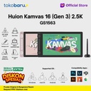 Huion Kamvas 16 Gen 3 | Pen Display 16" Inch 2.5K QHD