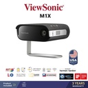 ViewSonic M1X Smart LED Portable Projector with Harman Kardon Speakers Garansi 2 Tahun