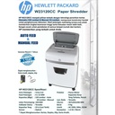 HP 23120 Otomatis & Manual, Penghancur Kertas - Paper Shredder (Hewlett Packard), Kapasitas 120 lembar 23 Ltr, HP W23120CC | Original