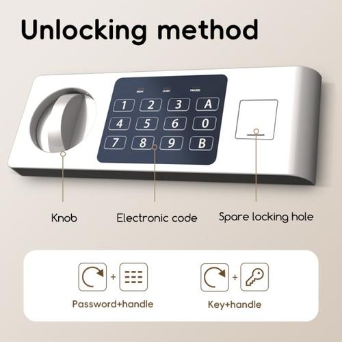 Brankas Digital DELI ET 525 / Digital Safe Box / Cash Box Uang ET525