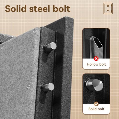 Deli Safe Box - Brankas Digital Fireproof ET602 brankas besar big size