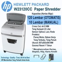 HP 23120 Otomatis & Manual, Penghancur Kertas - Paper Shredder (Hewlett Packard), Kapasitas 120 lembar 23 Ltr, HP W23120CC | Original