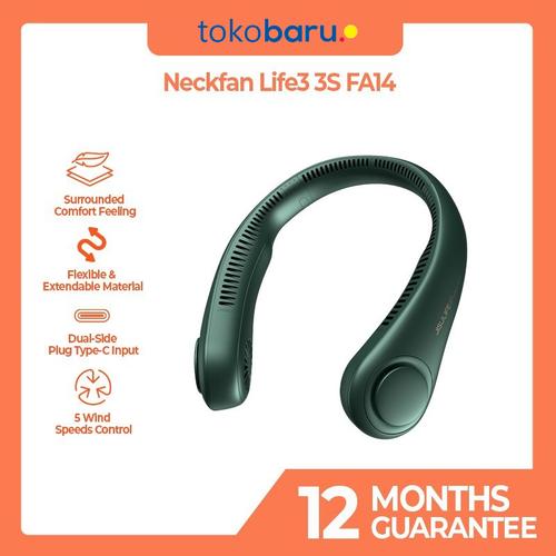 Jisulife Neck Fan Life3 3S FA14 4000 mAh 5 Wind Speeds Control