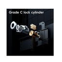 Deli Brankas Safe Fingerprint Password ET595 & ET596 Black Garansi Resmi
