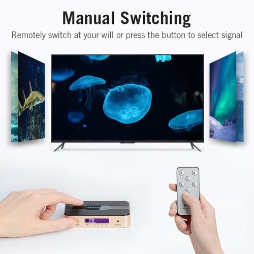 Vention HDMI Switcher 5 in 1 Output - ACD garansi 2 tahun