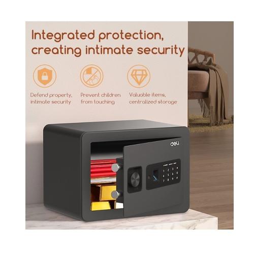 Deli Safe Box - Brankas Digital ET591 fitur Fingerprint