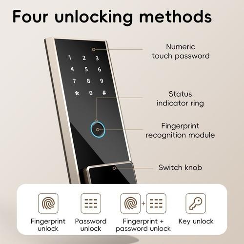 Deli Safe Box - Brankas Fingerprint Password ET596