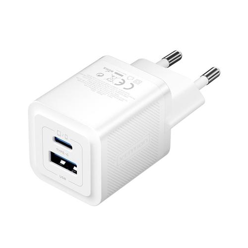 Vention Charger Adaptor GaN 30W PD USB C+A Fast Charger - FEQ