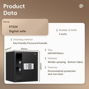 BRANKAS DIGITAL DELI ET-524 / SAFE DEPOSIT BOX