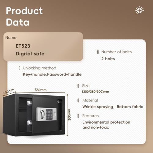 BRANKAS DIGITAL DELI ET-523 / SAFE DEPOSIT BOX