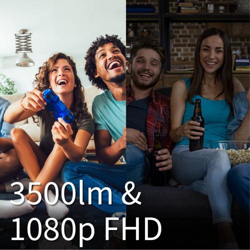 BenQ TH685i - HomeProjector FHD 3500 AL HDR Wireless Android TV Gaming