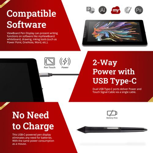 ViewSonic Pen Display ID1330 / Tablet Pen Display