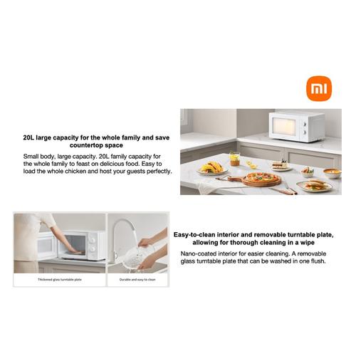 Xiaomi Mi Smart Microwave Oven 20L 700w 50Hz Original Garansi Resmi -