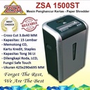 ZSA 1500st PAPPER SHREDDER | Mesin Penghancur Kertas ZSA 1500st