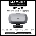 MAXHUB UC W31 | 4K Ultra HD Autoframing USB Confrence Webcam garansi resmi