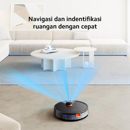 Xiaomi Robot Vacuum S20 | 5000 Pa | Wadah 400ml Tangki Air 270ml | Penyedot Debu dan Pengepel | Menyedot Semua Jenis Kotoran
