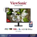 Monitor ViewSonic  LED 27" VA2708-2K-MHD IPS 2K QHD 100HZ 1MS DP HDMI - WAJIB CO PAKING KAYU