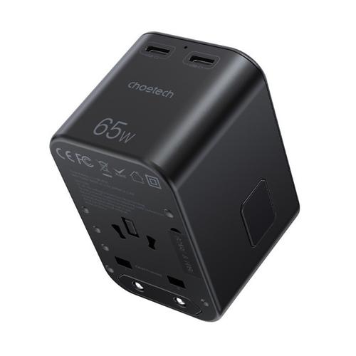 Chotech PD5009 Travel Wall Charger 2C+A GaN PD65W 2C+A