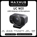MAXHUB UC W31 | 4K Ultra HD Autoframing USB Confrence Webcam garansi resmi