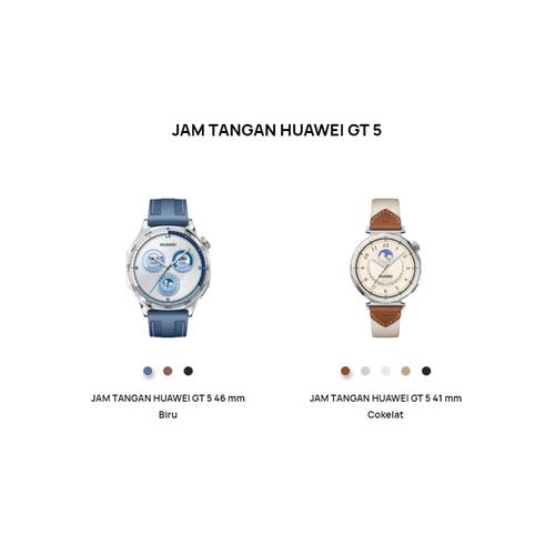 HUAWEI WATCH GT 5 Series Smartwatch | Fashion Edge | Pro-Level Sports | Golf Courses Map | Up to 2-Week Battery Life Garansi Resmi