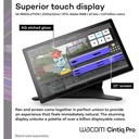 Wacom Cintiq Pro 22 120Hz 4K Pen Display Pantone and Featuring HDR Gamma Support DTH227K0C