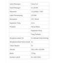 Mesin Penghancur Kertas ZSA 1200 DC / Paper Shredder ZSA 1200DC