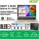 LAPTOP ACER SWIFT 3 OLED SF314-71-74Y3 EVO i712700H 16GB 1TB OLED W11