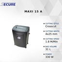 Secure Maxi 15A Cross Cut Mesin Penghancur Kertas Paper Shredder