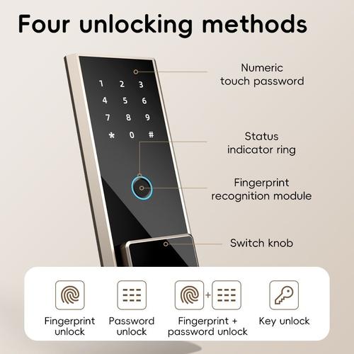 Deli Safe Box - Brankas Fingerprint Password ET596 vibration and misscode alarm