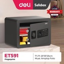 Deli Safe Box - Brankas Digital ET591 fitur Fingerprint