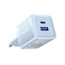 Vention Charger Adaptor GaN 30W PD USB C+A Fast Charger - FEQ