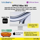 Apple iMac M3 24" inch 8GPU 8CPU 256GB - Garansi Resmi iBox Apple Indo